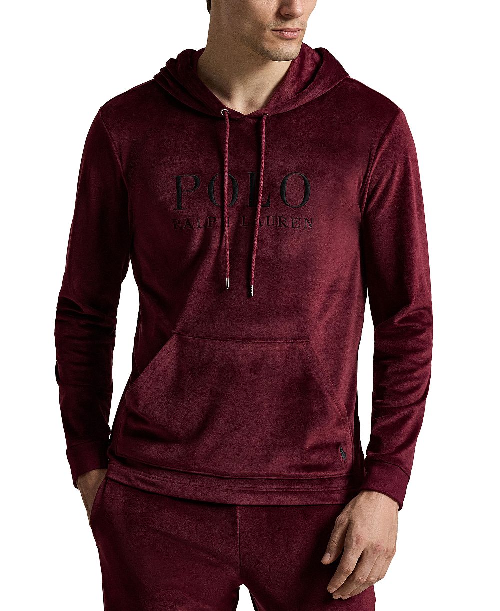 Polo Ralph Lauren Men's Velour Pajama Hoodie