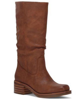 Женские сапоги Frye and Co. Miranda на каблуке с эффектом стопки