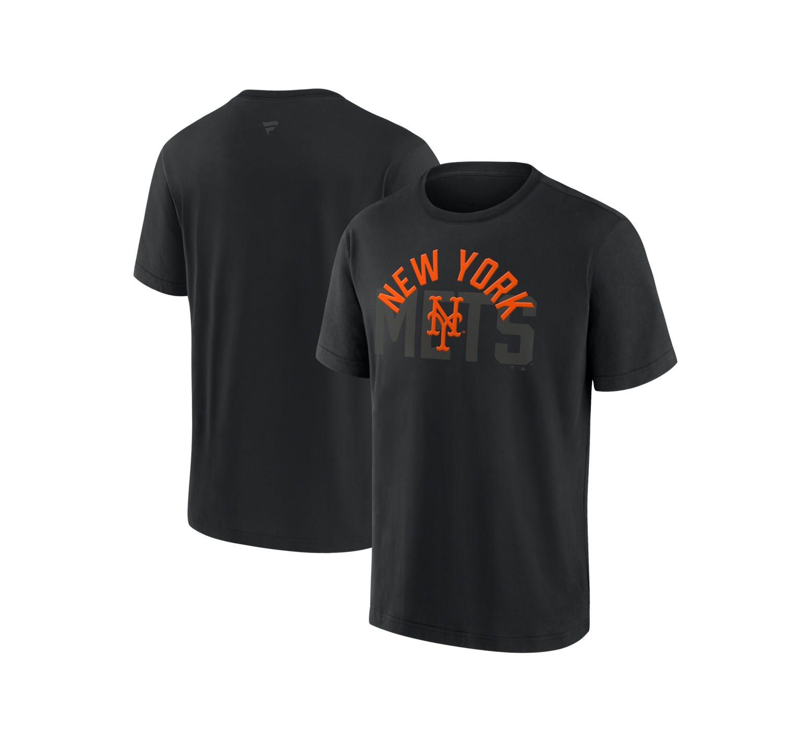 Fanatics Мужская футболка New York Mets Heavyweight, черная