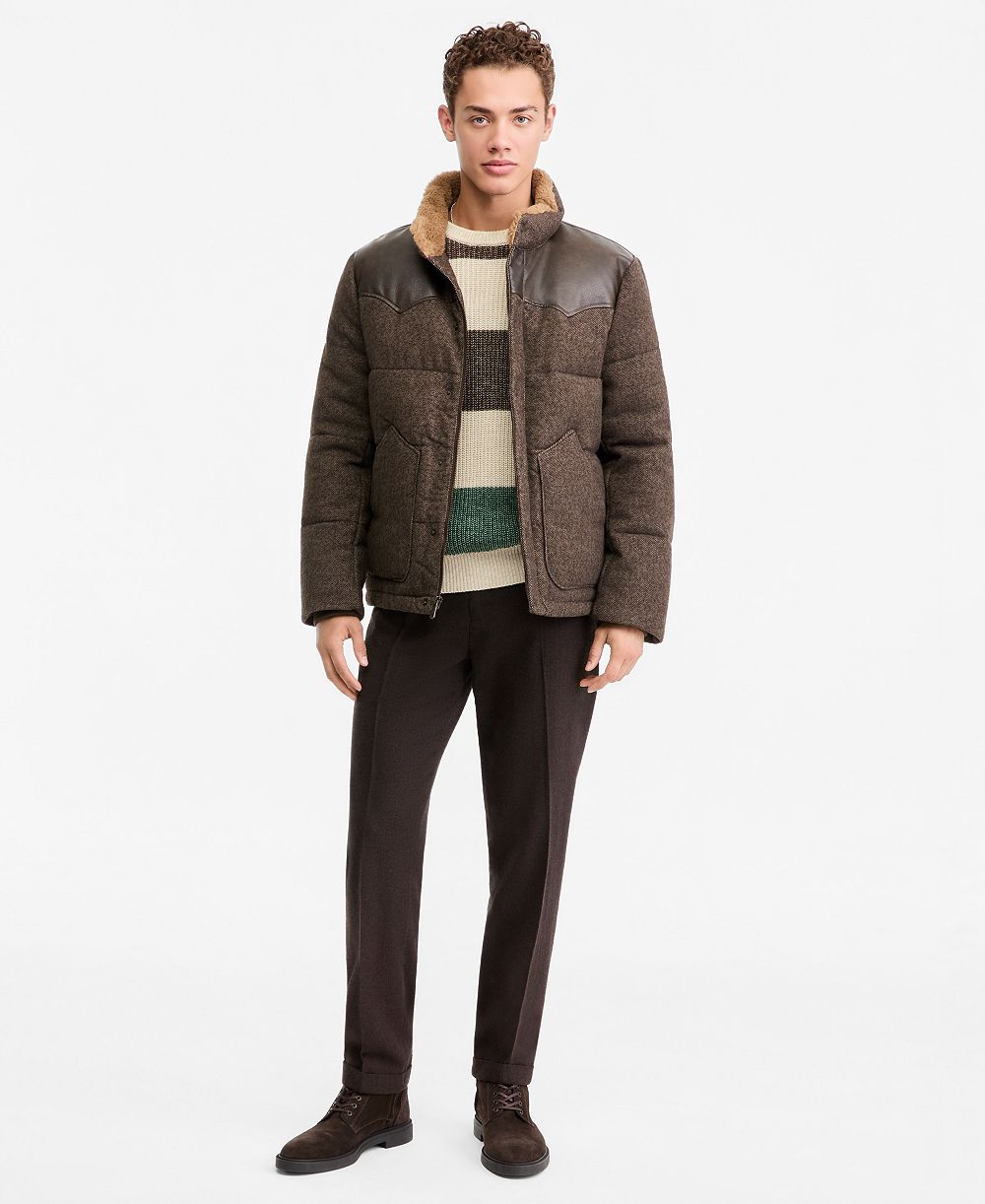 Levi's® Men's Quilted Mixed-Media Rancher Jacket