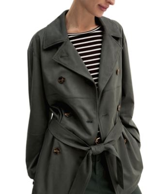 Emme Marella Women's Double-Breasted Belted Jacket