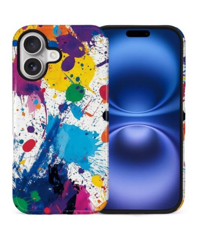 Чехол Gonez для iPhone 16, двухслойный противоударный, в стиле стрит-арт