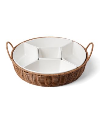 Oneida Willow & White 6-Piece Serving Set