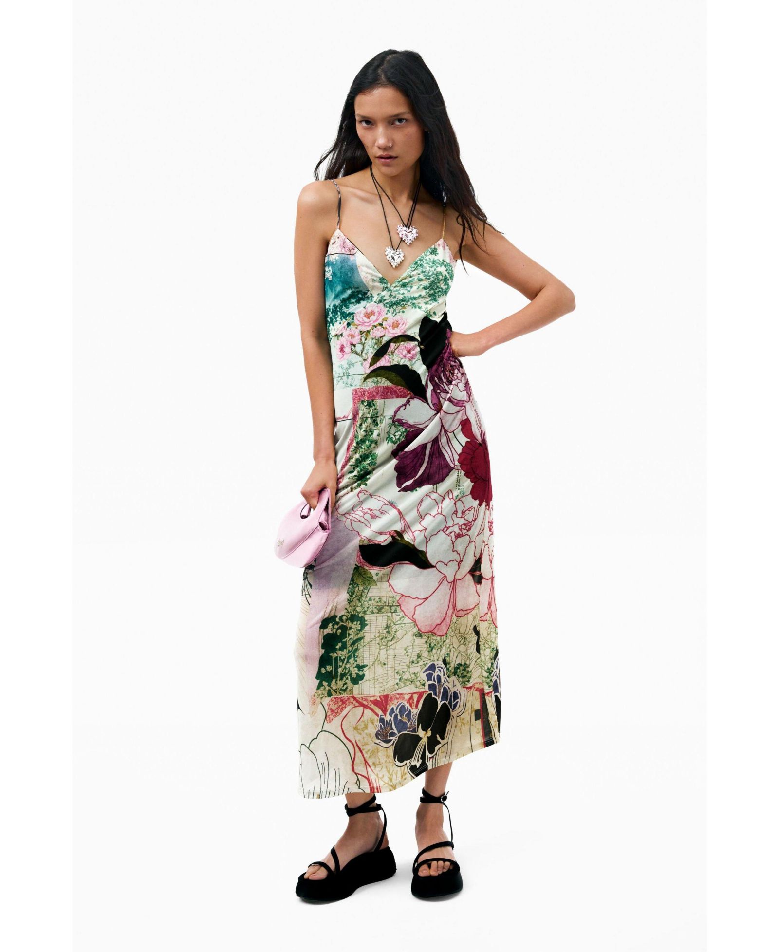Женское платье Desigual Printed strappy
