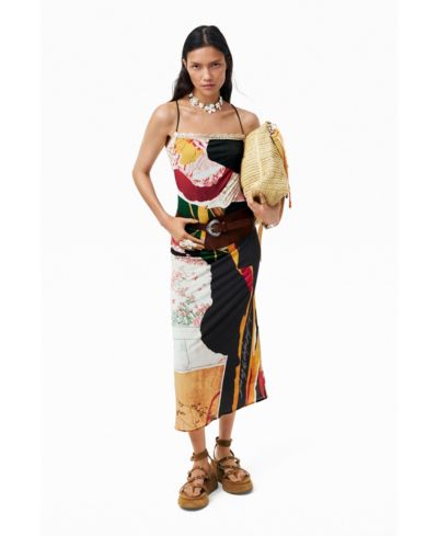 Женское трикотажное платье Desigual