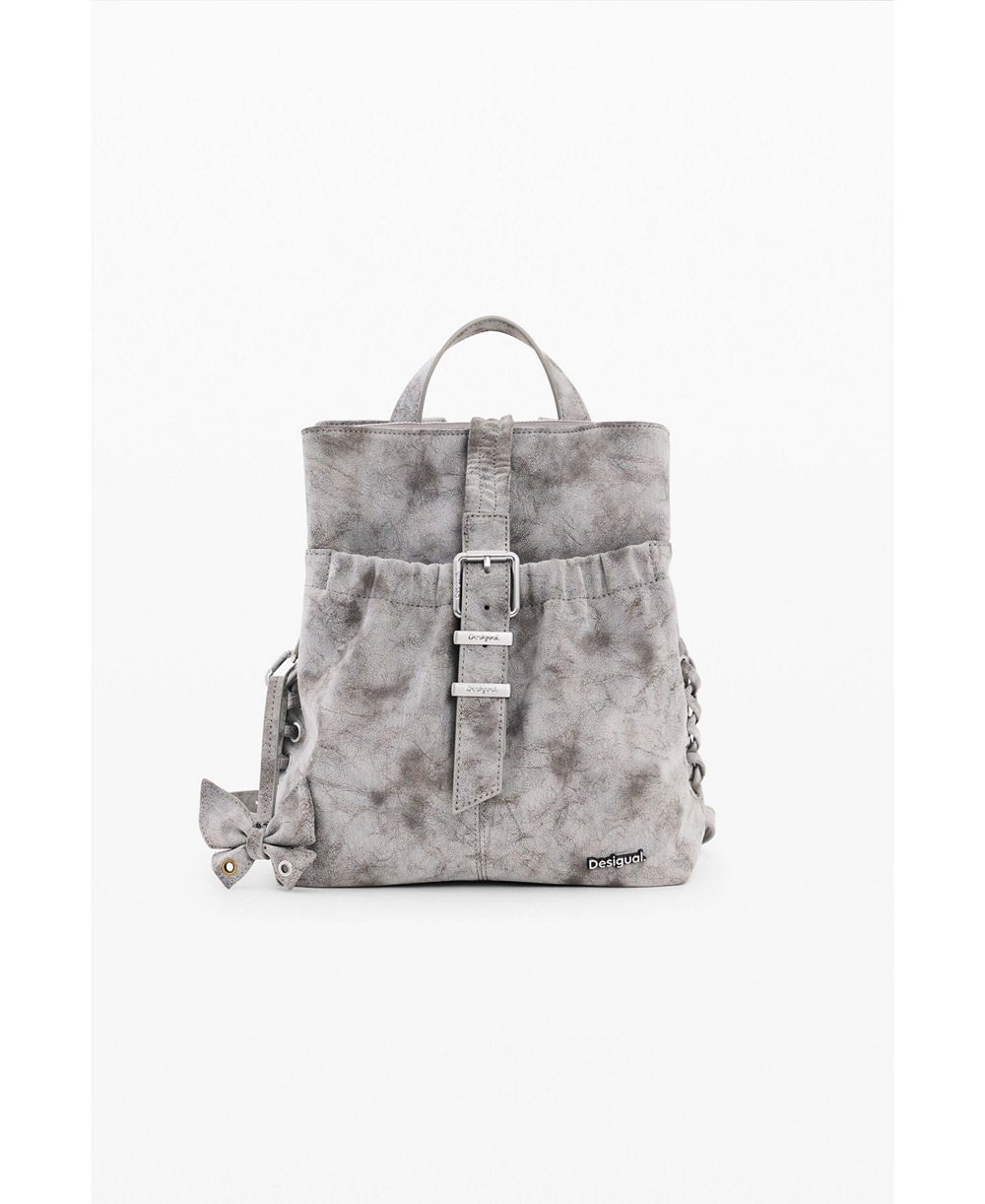 Desigual Women's Small leather effect backpack