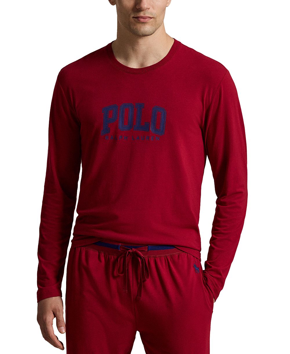 Polo Ralph Lauren Мужская футболка для сна с круглым вырезом