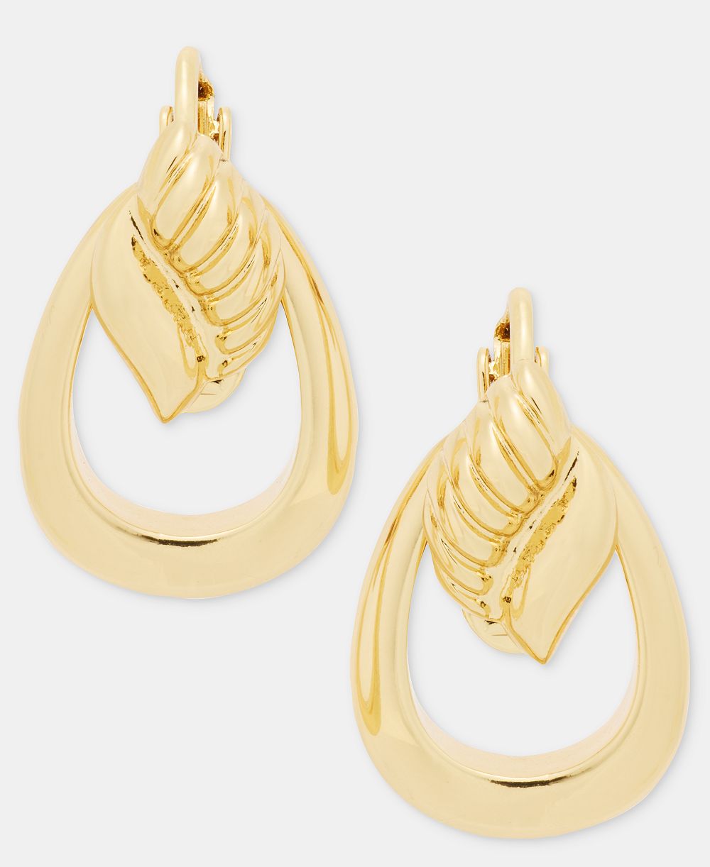 Серьги Anne Klein Open Oval Clip-On Drop