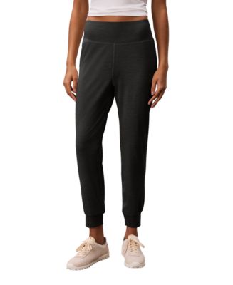 Calvin Klein Performance Женские укороченные джоггеры из мягкого меланжевого материала