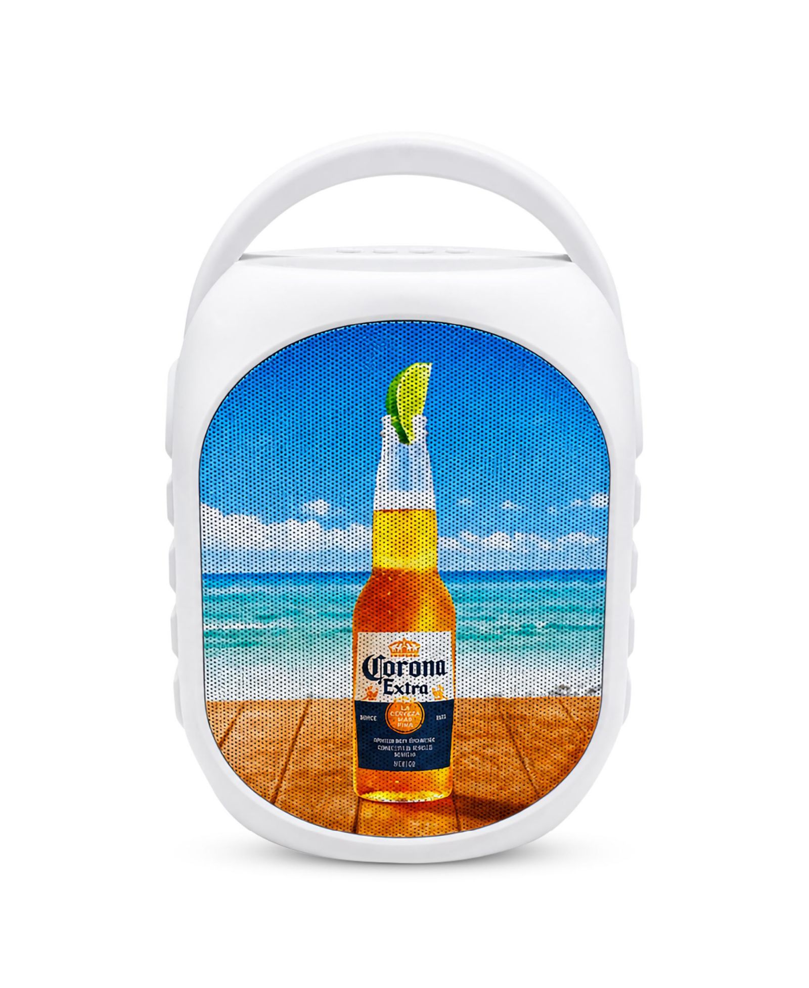 Corona Mini Party Bluetooth Color-Changing LED FM Radio Speaker
