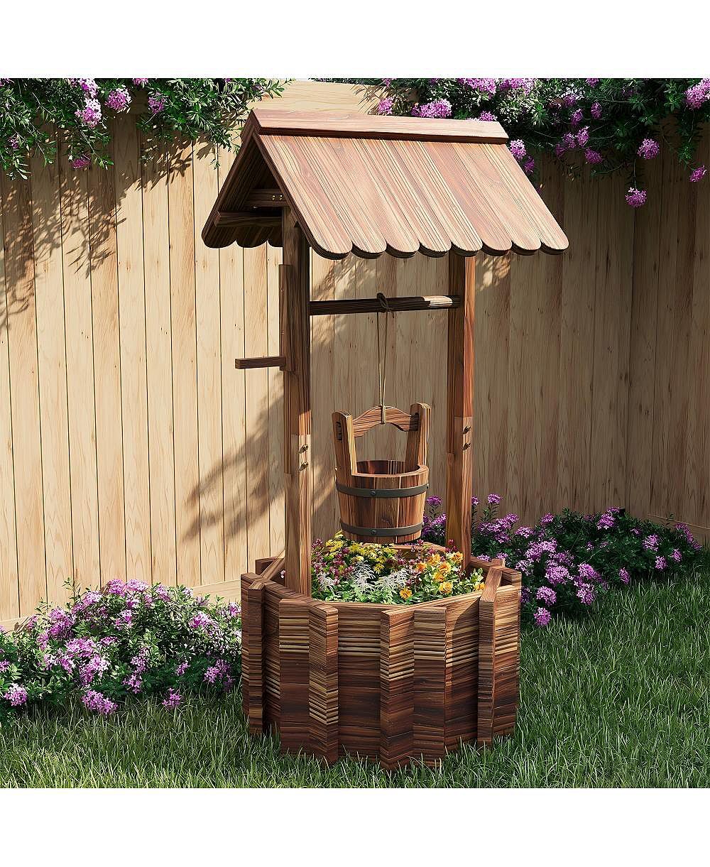 Цветочный горшок AOXUN 22-Inch Cedar Wood