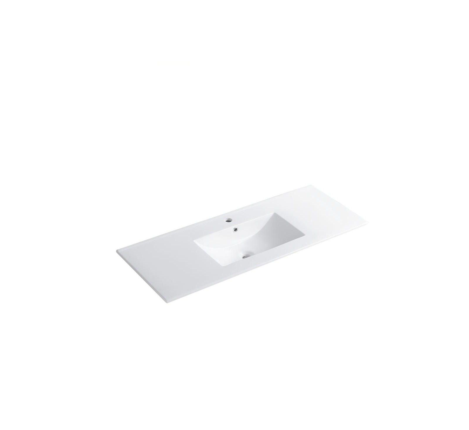 Раковина Sillysis 47.8 Inch Ceramic Bathroom Sink Top