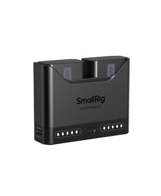 Аккумулятор SmallRig 2x NP-FW50 14Wh 7.6V 1030mAh для камеры с двойным зарядным устройством