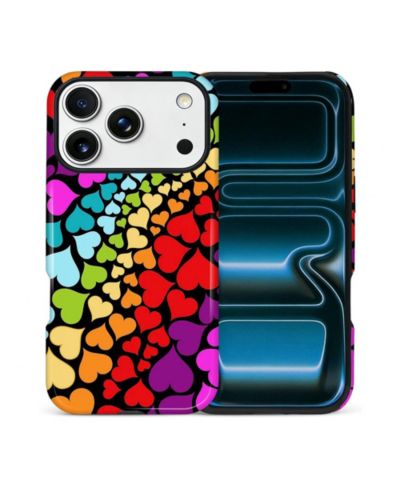 Rainbow heart flow