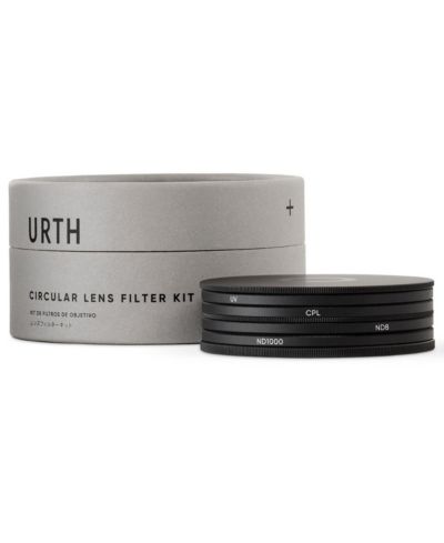 Комплект фильтров Urth 58mm Essentials Plus+ с UV, CPL, ND8 и ND1000