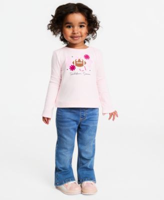 Epic Threads Toddler Girls' 12M-5T Short-Sleeve Touchdown Season Football T-Shirt, Macy's Exclusive