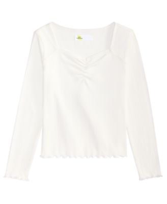 Детская футболка Epic Threads с длинным рукавом и вырезом сердечком, эксклюзив Macy's