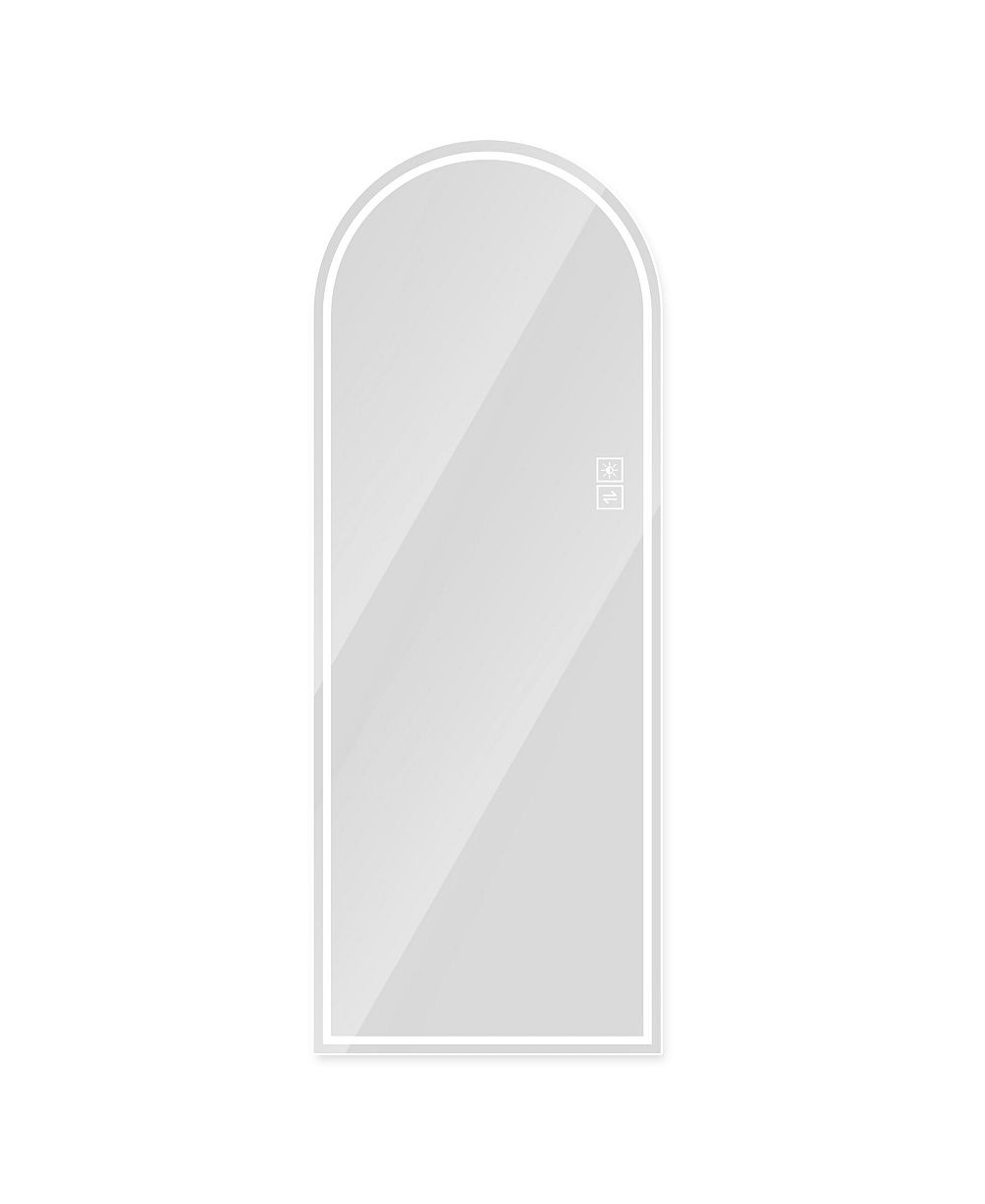 PHYING LED Full Length Mirror Dimmable High Definition Explosion Proof Standing Wall Mounted Lighted Mirror for Makeup Studio Home Decor