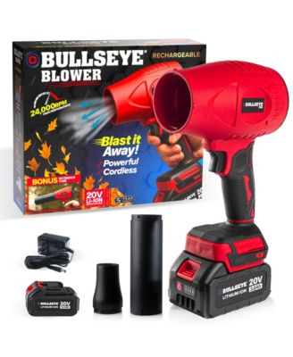 Bullseye Садовый воздуходув 20V беспроводной, с аккумулятором и зарядным устройством