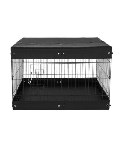 RUIE Square 4 Panel Metal Dog Exercise Pen 24 x 36 in Indoor Outdoor Playpen