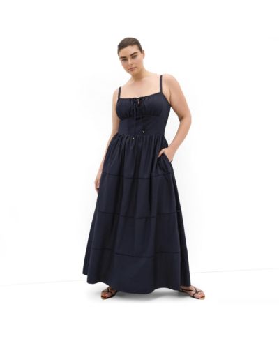 CITY CHIC Women's Vani Corset Maxi Dress