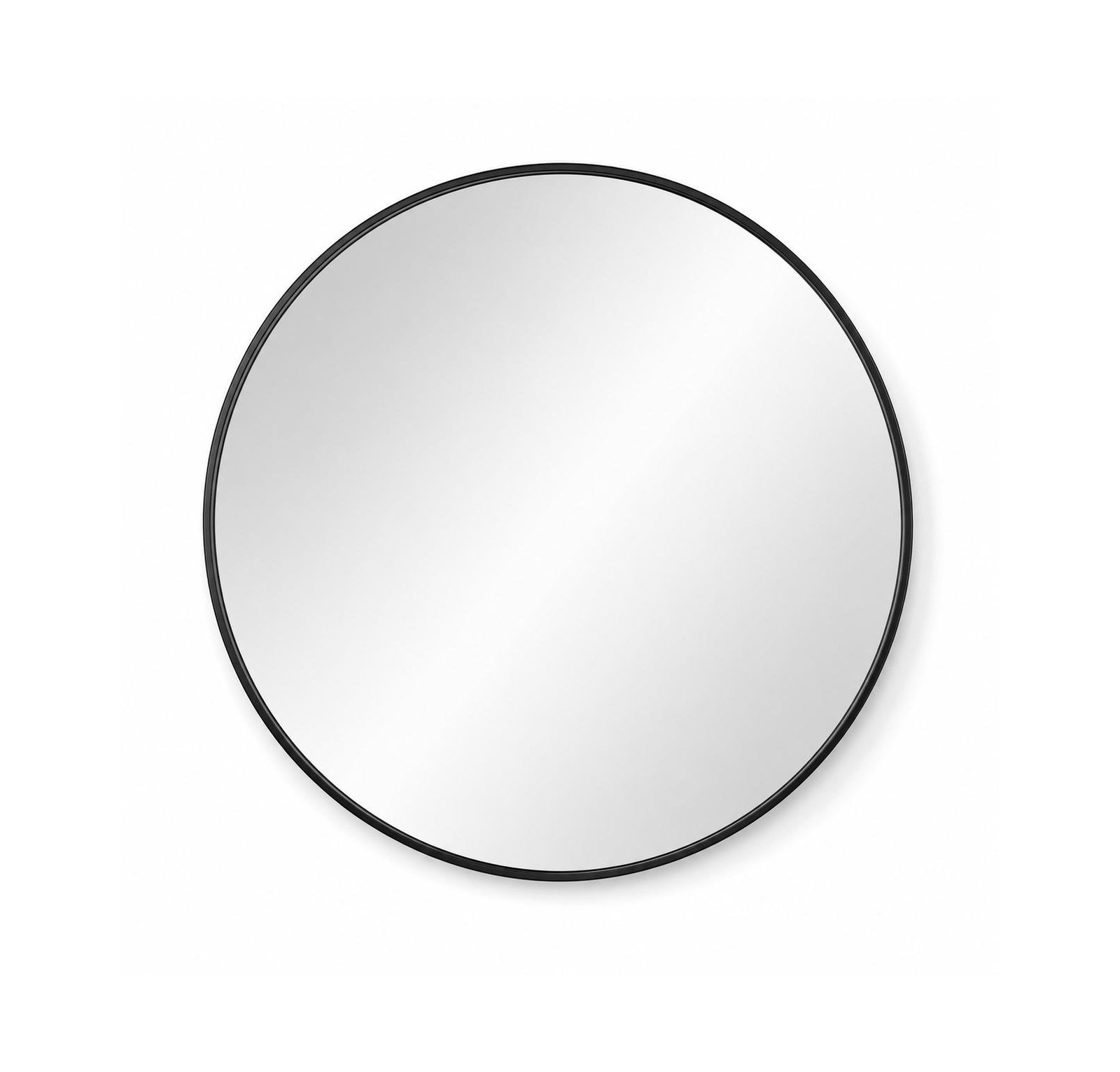 PHYING 30 Inch Modern Circle Wall Mirror Multifunctional Bathroom Over Sink Vanity Round Mirror for Bedroom Entryway Indoor Decor