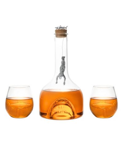 Набор декантеров The Wine Savant Shark 34 oz.