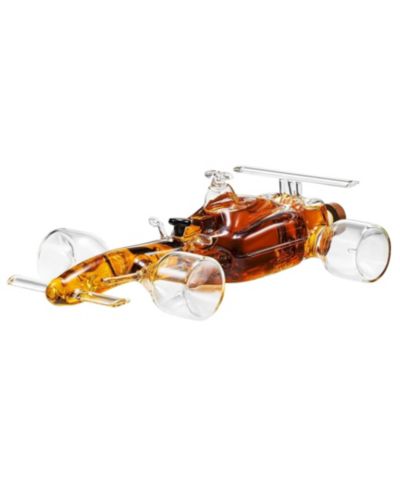 The Wine Savant Racecar 8.12 oz. Whiskey Decanter