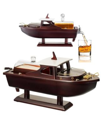 Стеклянный декантер The Wine Savant Ship, 27 oz.