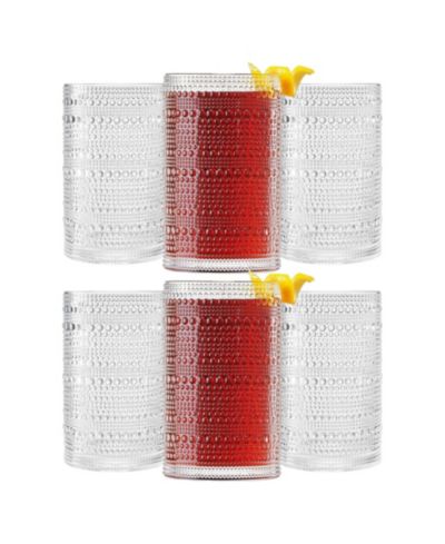 Набор бокалов для вина The Wine Savant Hobnail, 6 шт
