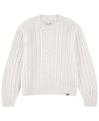 abercrombie kids Boys' 5-18 Cable Crew Sweater