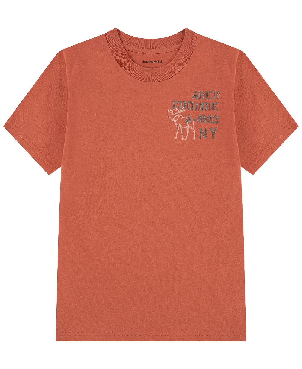abercrombie kids Boys' 5-18 Throwback Moose Short-Sleeve T-Shirt