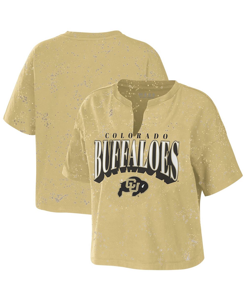 WEAR by Erin Andrews Женская укороченная футболка Colorado Buffaloes