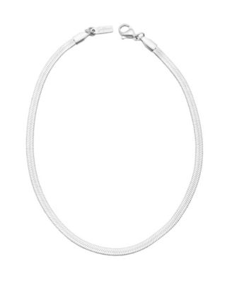 St. Moran серебряная цепочка Edie Herringbone 3mm, устойчивая к поту