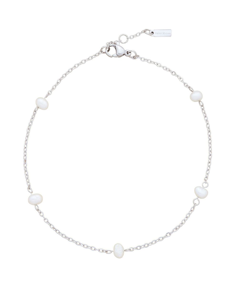 Браслет St. Moran Silver Natural Freshwater Pearl Max Station