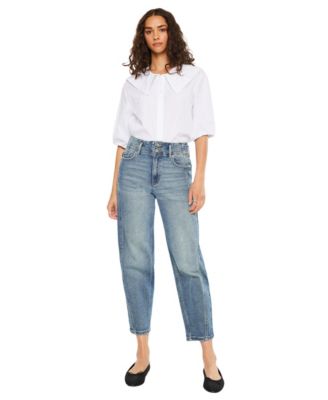 Женские джинсы KanCan Jane Ultra High-Rise Slim Barrel, USA Juniors'