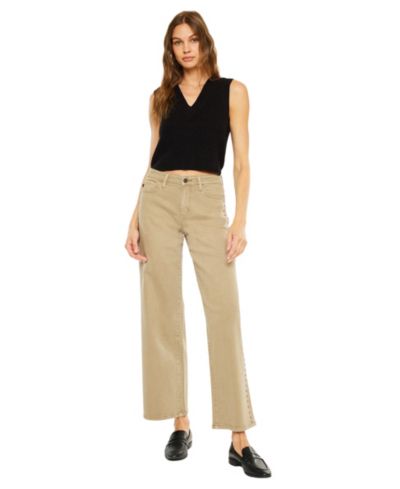 Женские джинсы KanCan Ellie Mid Rise Wide Leg