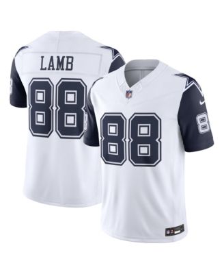 Мужская джерси Nike White CeeDee Lamb Dallas Cowboys Alternate Vapor F.U.S.E. Stitched Limited Jersey