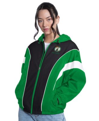 Женская легкая куртка G-III 4Her by Carl Banks Boston Celtics Quarterback Oversized Full-Zip