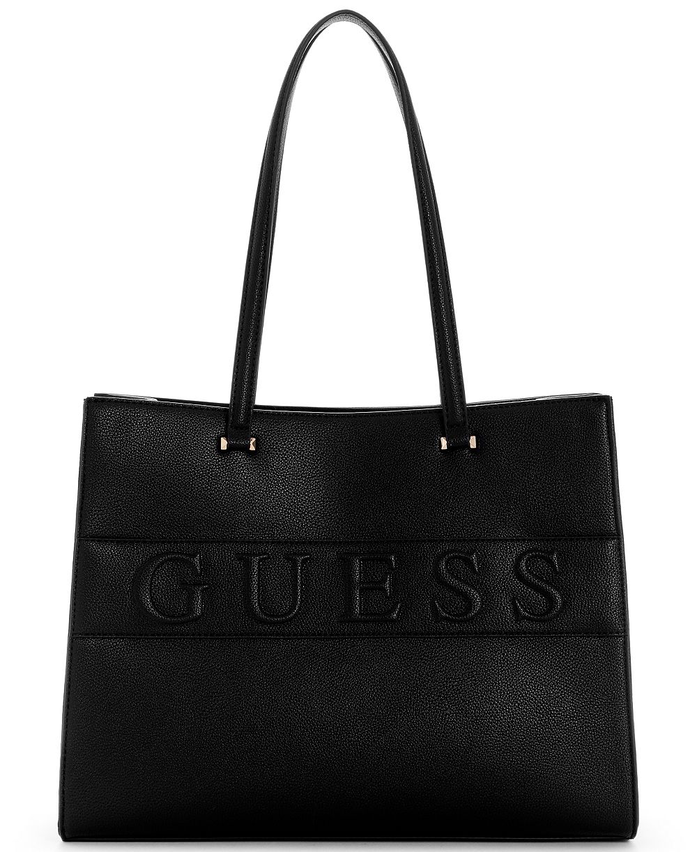 GUESS Shimmer Book Large Tote Handbag