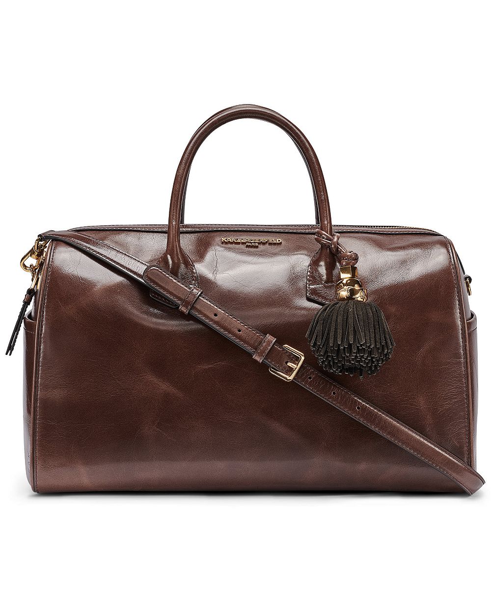 Сумка-саквояж KARL LAGERFELD PARIS Perette Small Leather