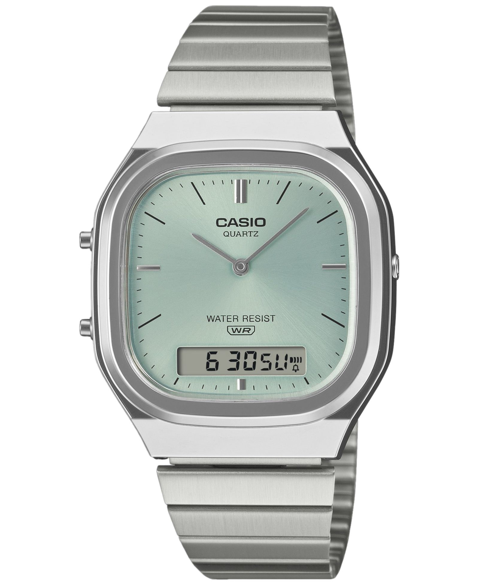 Casio Мужские часы Analog-Digital Stainless Steel, 35.8mm