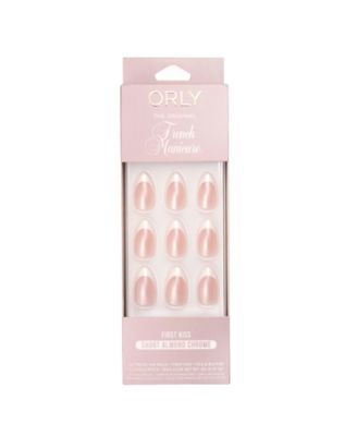 ORLY First Kiss Chrome французский маникюр накладные ногти Short Almond