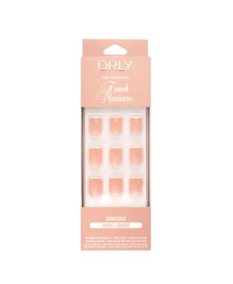 ORLY Sunkissed French Manicure Short Square Press-On Nails Set