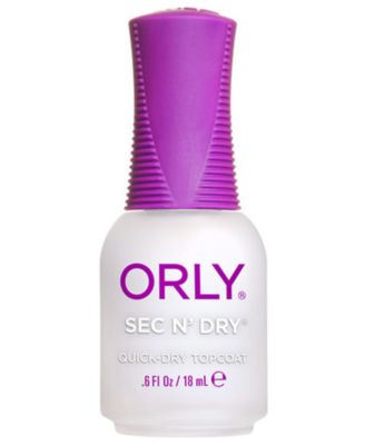 ORLY Sec N' Dry быстросохнущий топ для ногтей, 0.6 oz.