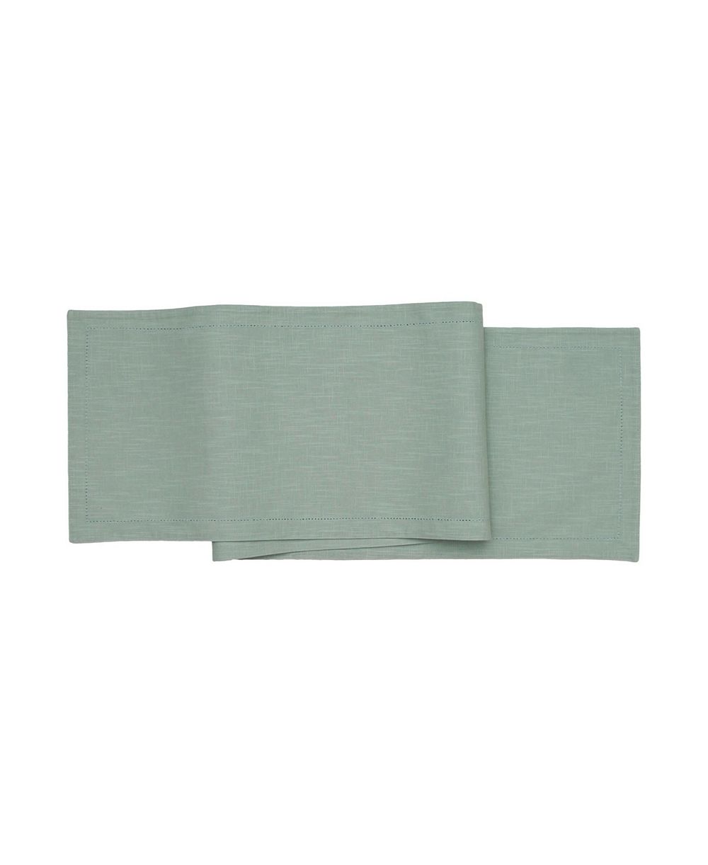 Дорожка C&F Home Hemstitch Solid Sea Glass 72" x 14"