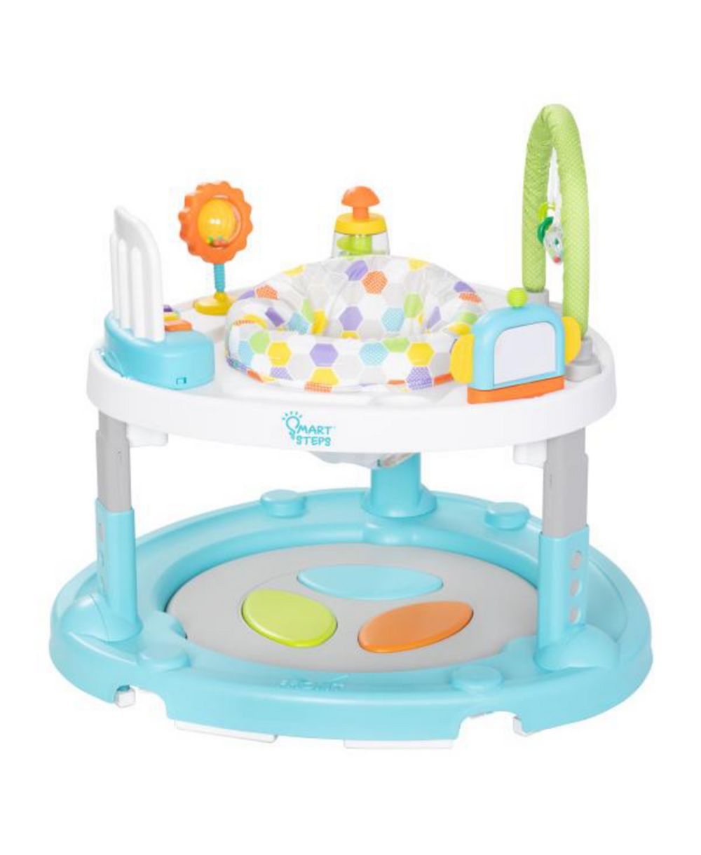 Детский игровой центр Baby Trend Smart Steps Bounce N Dance 4-в-1, Hexagon Dots
