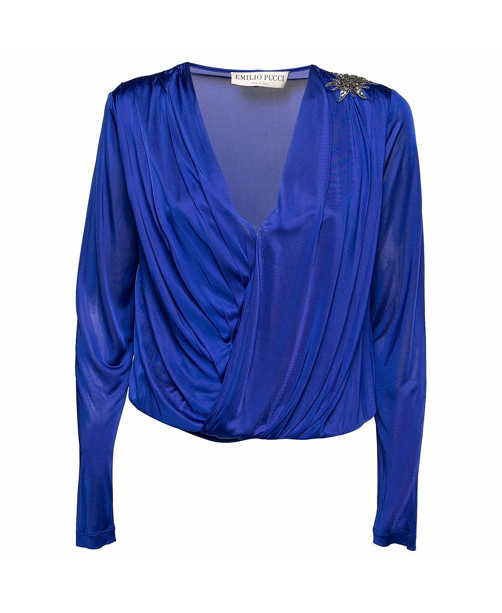 Женский вискозный топ Emilio Pucci