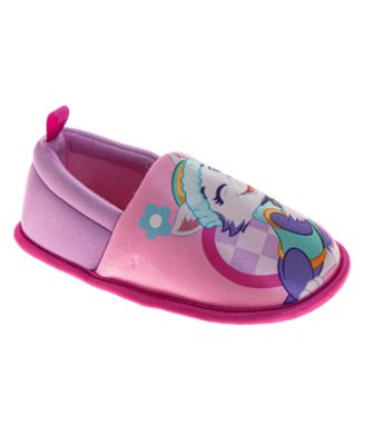 Nickelodeon Girls Paw Patrol Skye & Everest Slippers Plush, Warm, and Soft House Shoes
