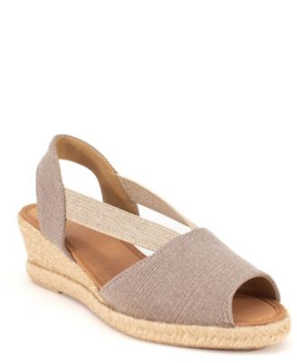 Menina Step Women's Floirac Low Taupe Flat Espadrilles